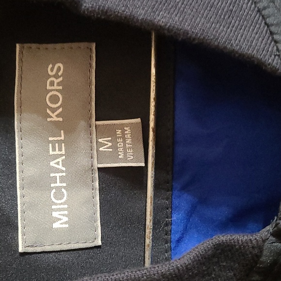 EUC size M navy blue Michael Kors lightweight jacket - Picture 4 of 4